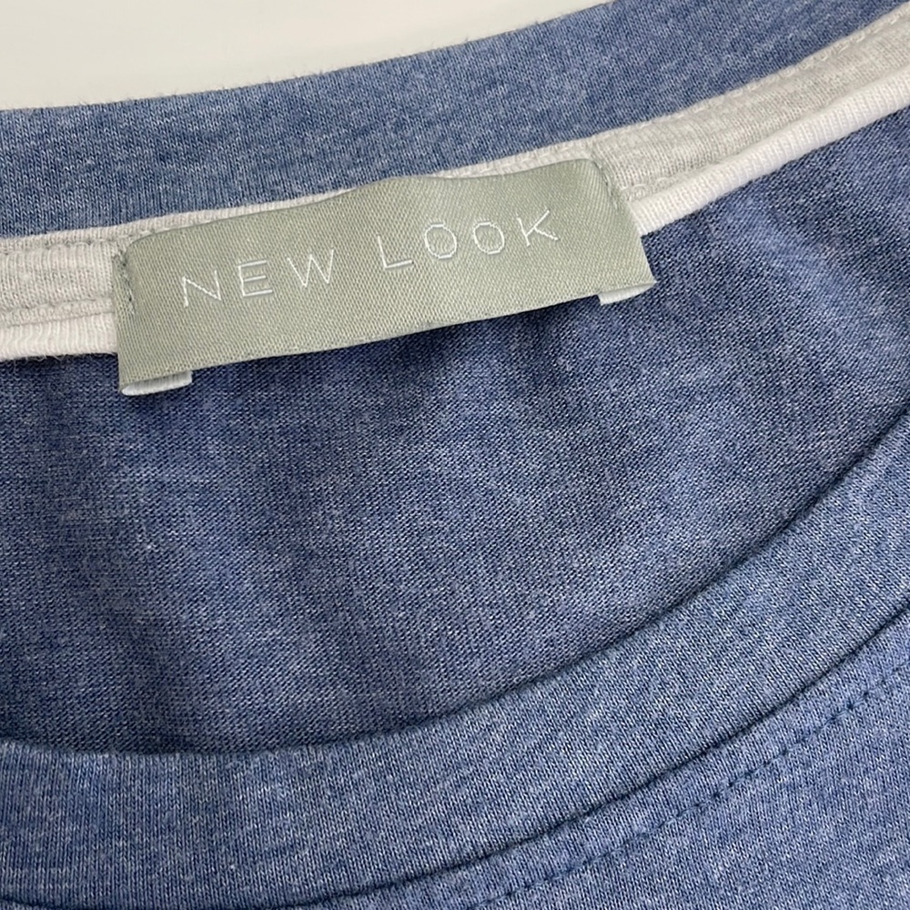 Blue T-Shirt with Pink Star - Picture 8 of 14